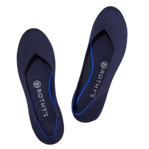 Rothy’s Maritime Navy Round-Toe Flat